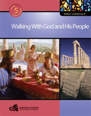 Walking With God and His People - Student Workbook (Grade 5)